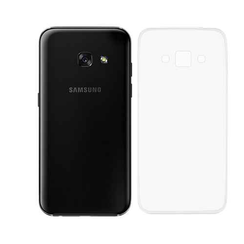 Накладка силиконовая Goodcom Ultra slim на Samsung Galaxy A3 (2017) White фото 