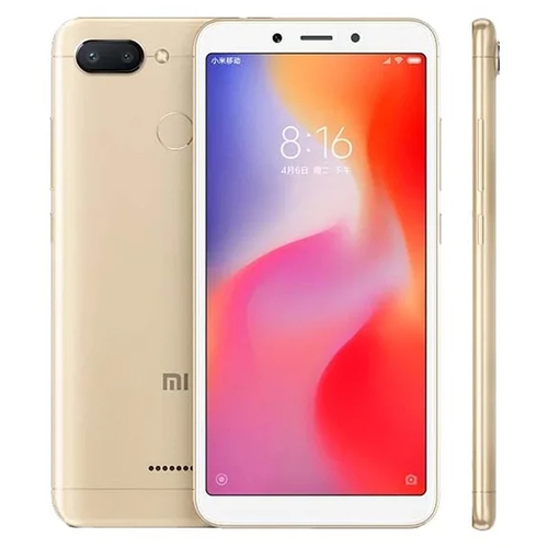 Телефон Xiaomi Redmi 6 64Gb Ram 4Gb Gold фото 