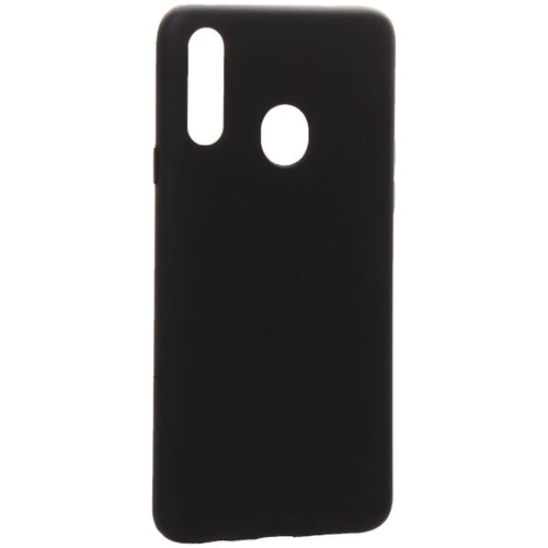 Накладка силиконовая BoraSCO Microfiber Case Honor 9A Black фото 