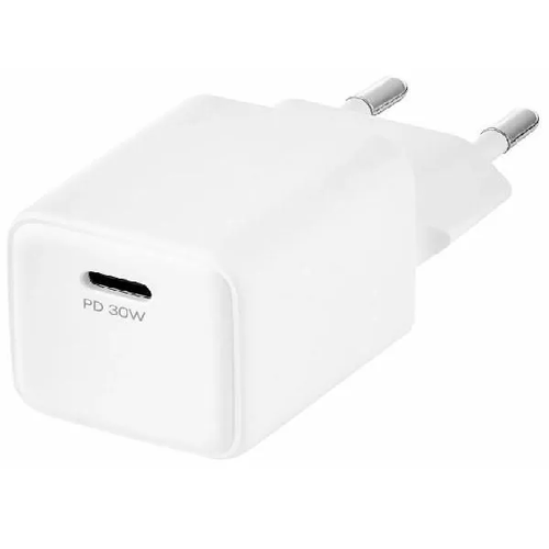 СЗУ Ubear Wall charger Bridge 30 USB-C (WC25WHPD30-C) White фото 