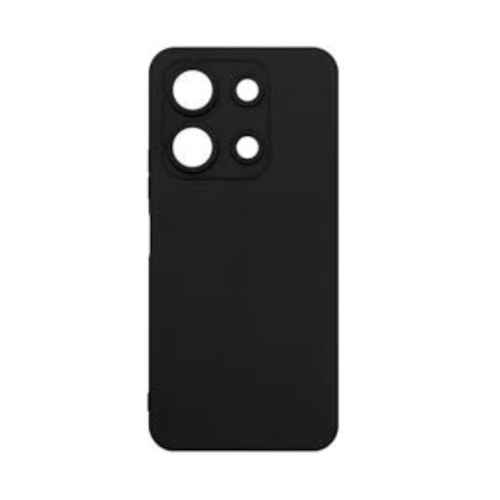 Накладка силиконовая BoraSCO Silicone Case Infinix note 30i матовая Black фото 