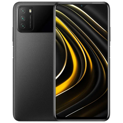 Телефон Poco M3 64GB Ram 6Gb Black фото 